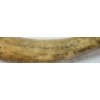 Image 4 : POWDER HORN W/ UPPER CANADA MAP CARVING