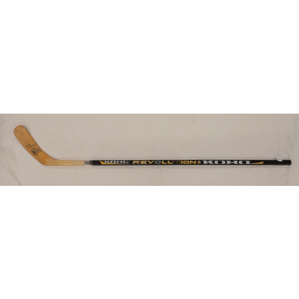 MARIO LEMIEUX AUTOGRAPHED KOHO REVOLUTION HOCKEY STICK
