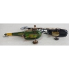Image 6 : LOT OF 2 - TIN FRICTION & WIND UP ARMY & HIGHWAY PATROL HELICOPTERS