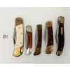Image 5 : LOT OF 5 - FOLDING KNIVES W/ SHEATHS