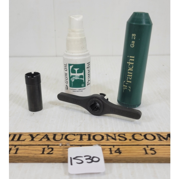 LOT OF 4 - FRANCHI 28GA CLEANING KIT OIL & CHOKE TUBE