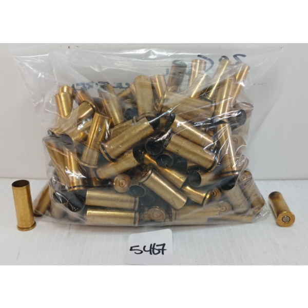 BRASS: 147X REMINGTON .38 SPL - ONCE FIRED