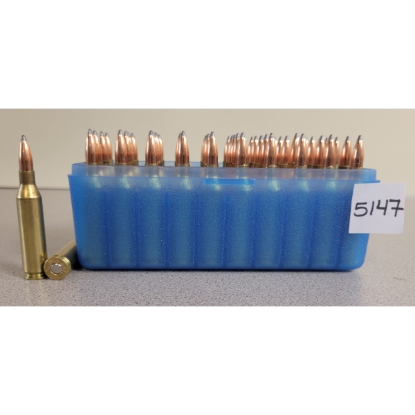 AMMO: 50X MIXED .243CAL - 85GR - RELOADS 