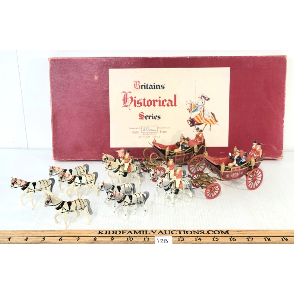 BRITAINS HISTORICAL SERIES LEAD FIGURES - 9402 STATE OPEN ROAD LANDAU