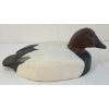 Image 5 : 1987 CANVASBACK REDHEADED DECOY DUCK