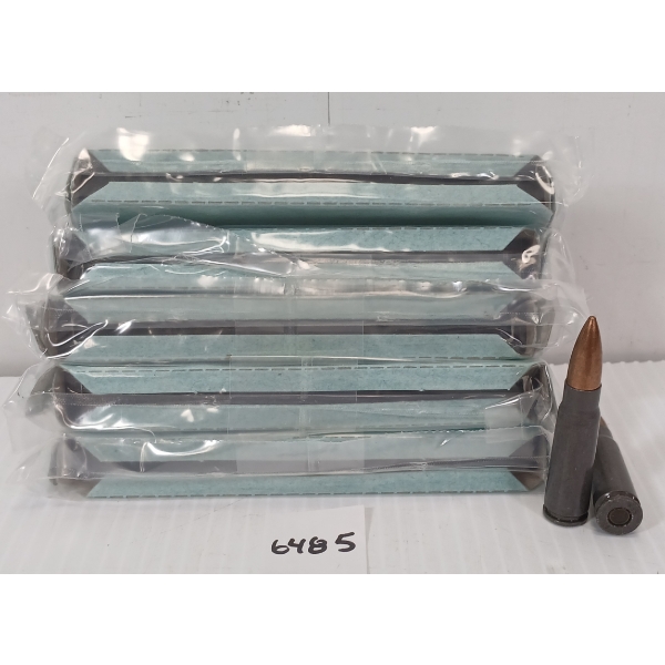 AMMO: 50X 7.62X39MM MILITARY ISSUE RNDS