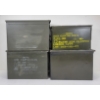 Image 1 : LOT OF 4 - METAL AMMO BOXES