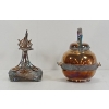 Image 5 : MIDDLETOWN SILVER PLATED SPIRIT TEA KETTLE ON STAY-WARM STAND