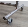 Image 3 : ROLLING CLOTHES RACK - DOUBLE