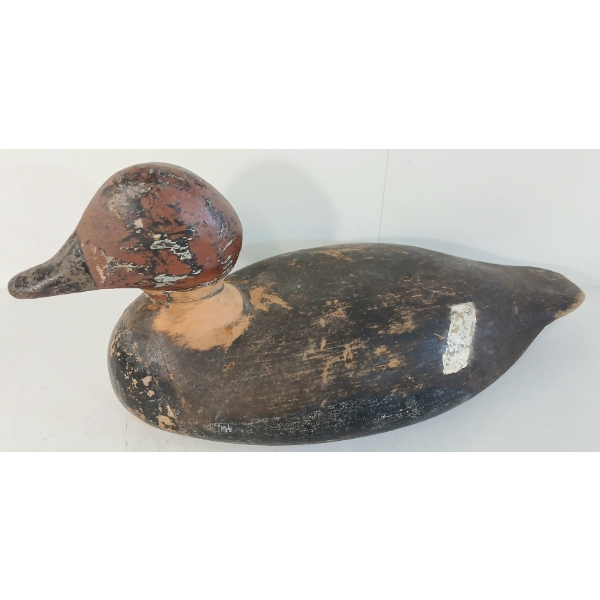 RED HEADED DECOY DUCK - SIGNED R