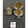 Image 2 : LOT OF 2 - BELLEVUE POCKET WATCH & JEWELRY CASE