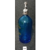 Image 3 : LIBERTY BELL BOTTLING CO. - COBALT ACID-ETCHED - 26OZ SELTZER BOTTLE