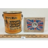 Image 1 : LOT OF 2 - IMPERIAL SUGAR CREAM BUTTER 4.5LB CAN & EXPORT A QUEEN ELIZABETH II TIN