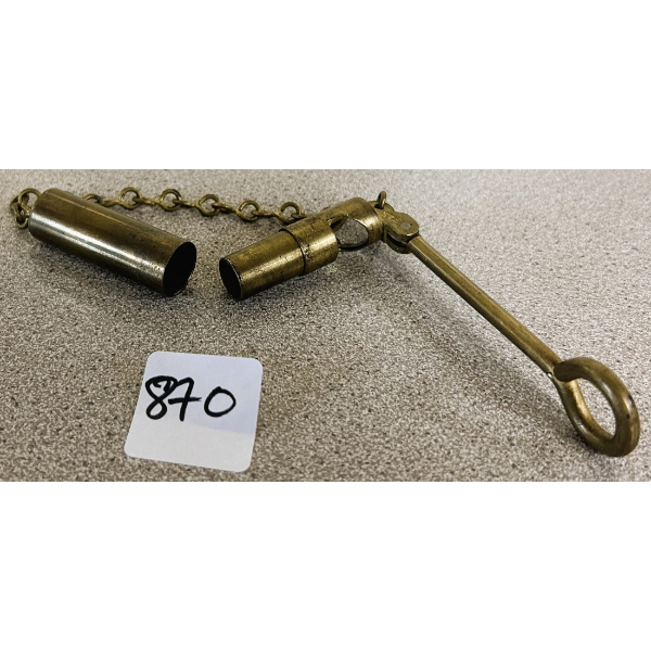 BRASS BORE INSPECTION MIRROR TOOL
