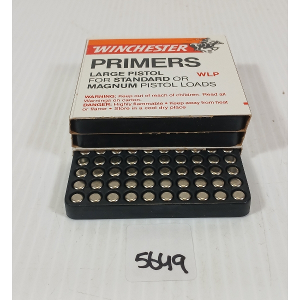 PRIMERS: 300X WINCHESTER NO. WLP LARGE PISTOL PRIMERS