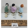 Image 4 : LOT OF 3 - RETROSPECT THE THREE STOOGES MINI FIGURINES