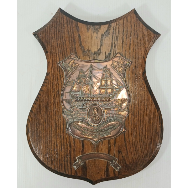 HMS VICTORY & FOUDROYANT MEMORIAL PLAQUE