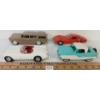 Image 2 : LOT OF 4 - JO-HAN, HUBLEY & GM PLASTIC MODEL CARS - INCL 1959 RAMBLER