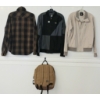 Image 2 : LOT OF 4 - MEN'S RAGWEAR & DEUS EX MACHINA JACKETS W/ BRIXTON BACKPACK