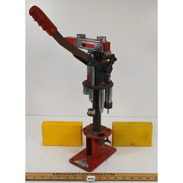 LEE MEC 600 RELOADING PRESS W/ CASES - 12GA