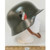 Image 2 : WWII GERMAN LUFTWAFFE HELMET W/ LINER