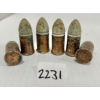 Image 1 : AMMO: 6X .52 CAL RIMFIRE