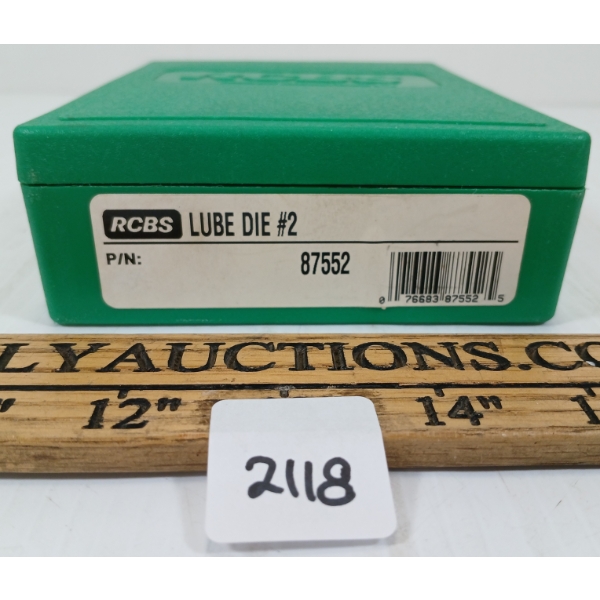 RCBS LUBE DIE #2