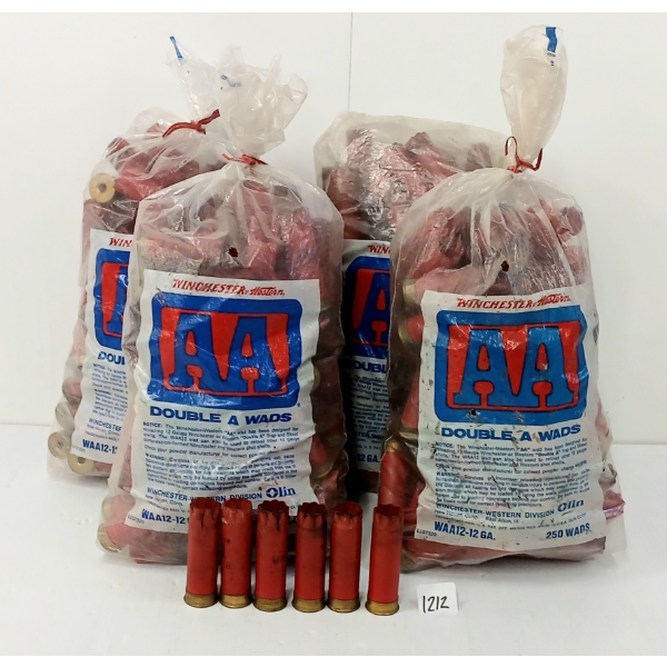 QTY OF WINCHESTER DOUBLE AA 12 GA WADS