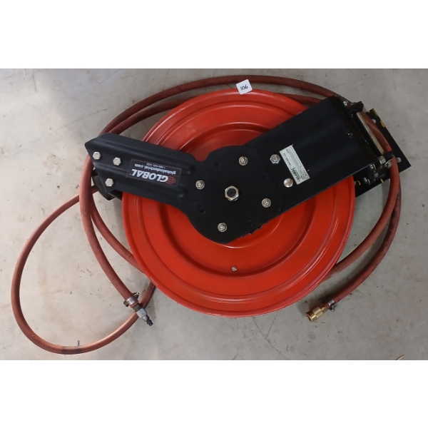 GLOBAL AIR HOSE REEL W/ HOSE