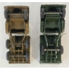 Image 7 : LOT OF 2 - BRITAINS LEAD MODELS - NO. 1334 & 1335 ARMY LORRY 4 & 6 WHEELS