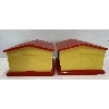 Image 5 : LOT OF 2 - RENEWAL TOY CAR GARAGES W/ CARS 