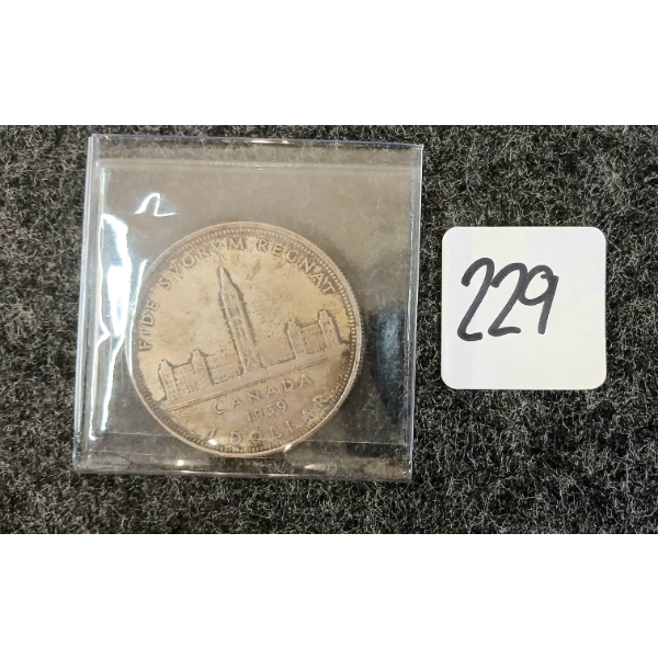 1939 CDN SILVER DOLLAR