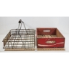 Image 6 : LOT OF 2 - COCA-COLA CRATE & BOTTLE CARRIER