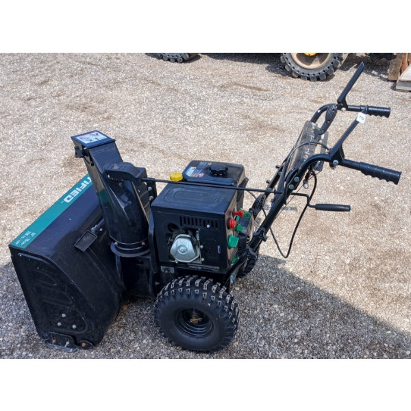 CERTIFIED 30IN GAS SNOW BLOWER