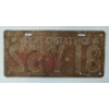 Image 2 : 1937 ONTARIO LICENSE PLATE