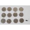 Image 2 : LOT OF 12 - CDN $1 COINS - INCL 1969 & 1972, ETC.