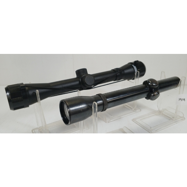 LOT OF 2 - CROSMAN 4X32 & WEAVER K3 RIFLESCOPES 