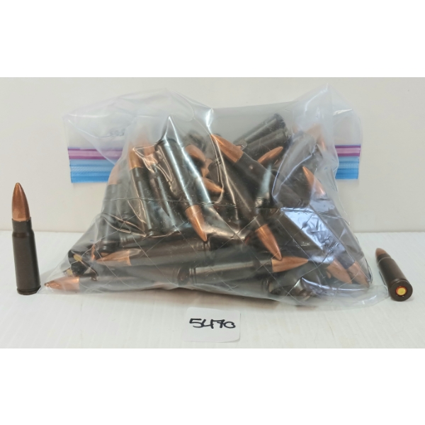 AMMO: 120X UNKNOWN 7.62X39 - 124GR