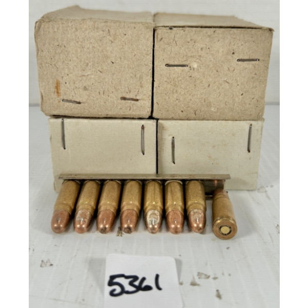 AMMO: 160X 7.62X25 MM TOKAREV - MILITARY FMJ