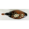 Image 6 : GOLDEN EYED DECOY DUCK W/ FLORAL DESIGN - SIGNED