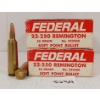 Image 1 : AMMO: 40X FEDERAL .22-250 REM - 55GR - SP