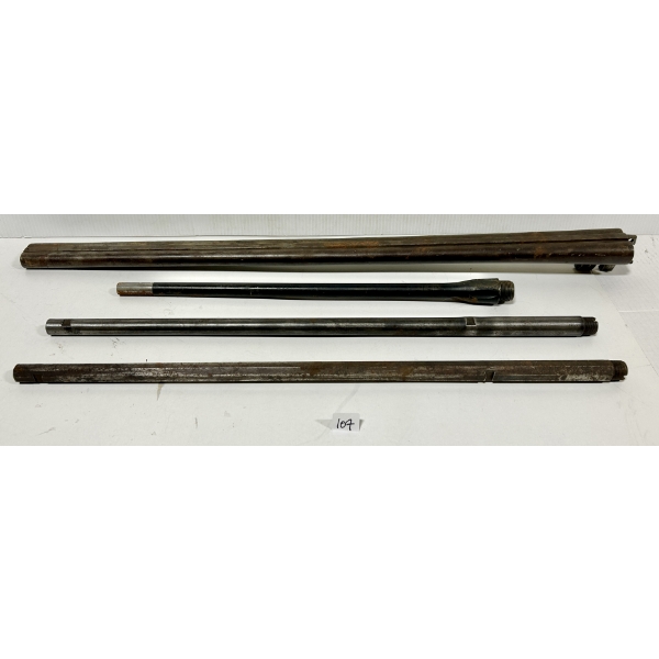 LOT OF 4 - RIFLE & SHOTGUN BARRELS - PAL REQD.
