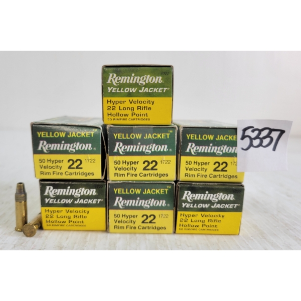 AMMO: 350X REMINGTON YELLOW JACKET .22LR
