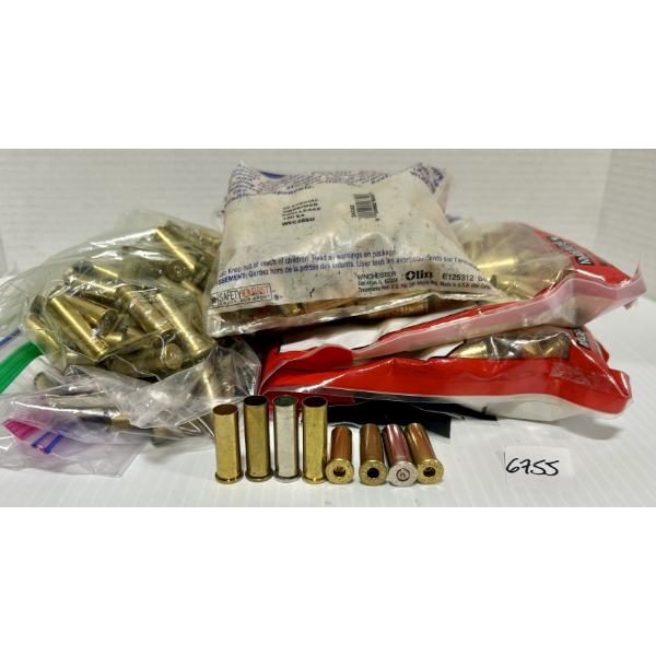 BRASS: APPROX 450X .38 SPL & .357 MAG
