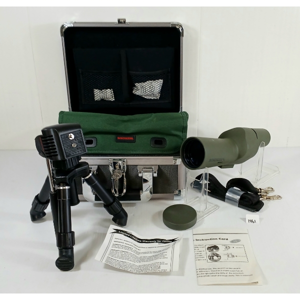 WINCHESTER WT-541 SPOTTING SCOPE W/ CARRY CASE & TRIPOD - SEE ALL PICS