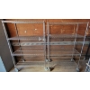 Image 1 : LOT OF 2 - ULINE STAINLESS STEEL WIRE RACKING