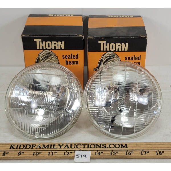 LOT OF 2 - THORN 12V SEALED BEAMS