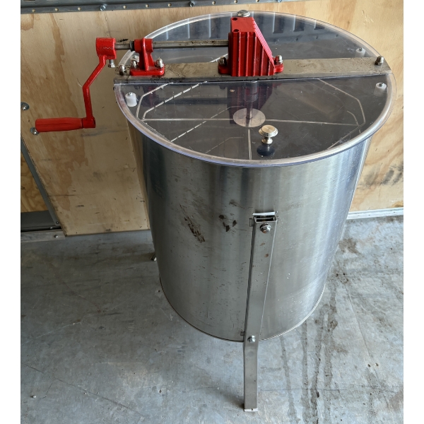 4 FRAME MANUAL HONEY EXTRACTOR - STAINLESS