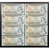 Image 2 : LOT OF 24 - 1973 CDN $1 BANKNOTES - INCL CONSECUTIVE