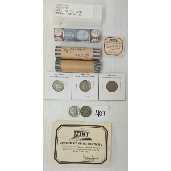 QTY OF 1935-2005 U.S. 5 CENT COINS